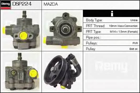 Remy DSP224 Hydraulic Pump, steering system DSP224