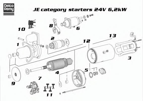  19070032 Starter 19070032