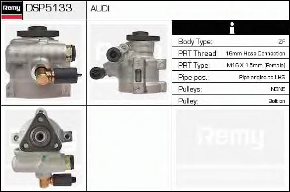 Remy DSP5133 Hydraulic Pump, steering system DSP5133