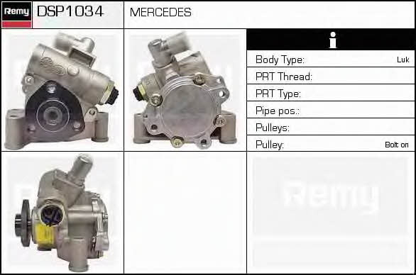 Remy DSP1034 Hydraulic Pump, steering system DSP1034