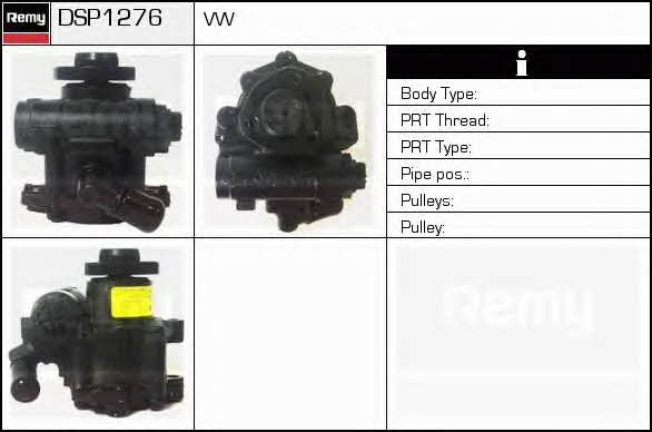 Remy DSP1276 Hydraulic Pump, steering system DSP1276
