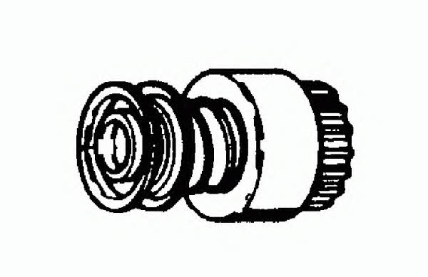 Remy 1989889 Freewheel gear, starter 1989889
