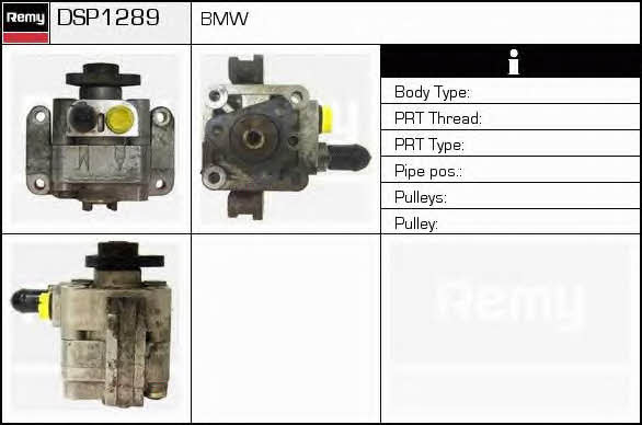 Remy DSP1289 Hydraulic Pump, steering system DSP1289