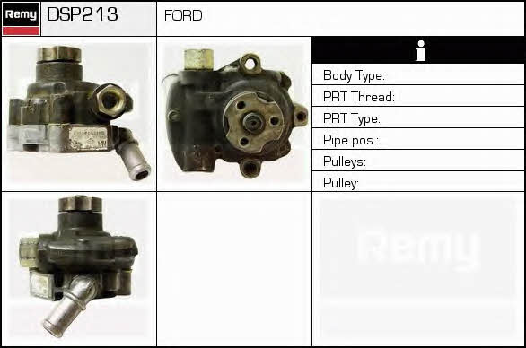 Remy DSP213 Hydraulic Pump, steering system DSP213