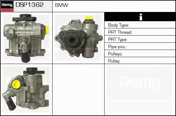 Remy DSP1362 Hydraulic Pump, steering system DSP1362