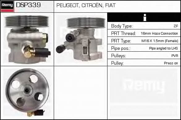 Remy DSP339 Hydraulic Pump, steering system DSP339