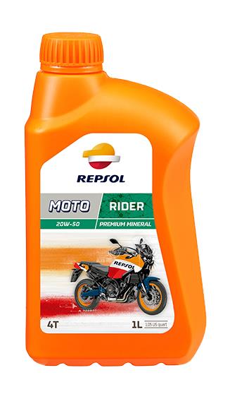 Repsol RP165Q51 Engine oil Repsol Moto Rider 4T 20W-50, 1 l RP165Q51