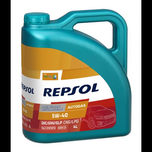 Repsol RP033J54 Engine oil Repsol Auto Gas 5W-40, 4L RP033J54