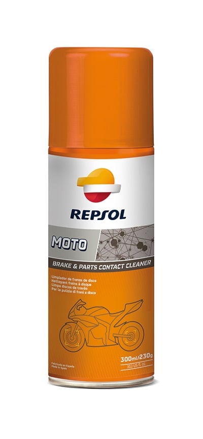 Repsol RP716A98 Moto Brake/Parts Contact Cleaner, 300 ml RP716A98