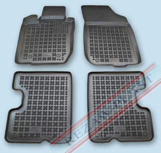 Interior mats Dacia: 203401 Rezawplast Rubber floor mats, set