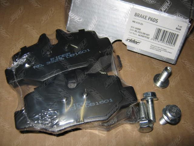Rider RD.3323.DB1601 Brake Pad Set, disc brake RD3323DB1601