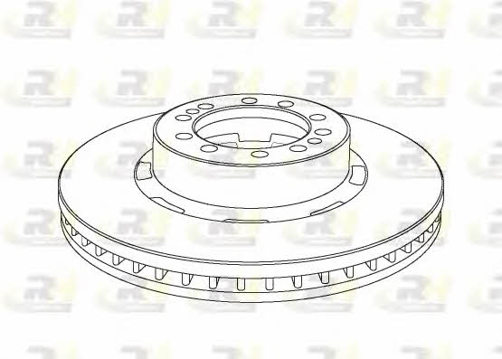 Road house NSX1074.20 Front brake disc ventilated NSX107420