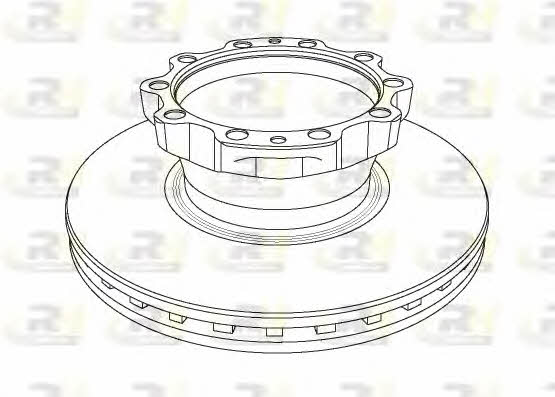 Road house NSX1174.20 Front brake disc ventilated NSX117420