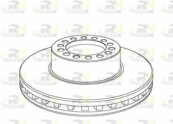 Road house NSX1175.20 Front brake disc ventilated NSX117520