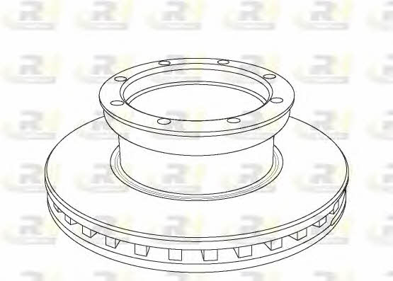 Road house NSX1054.20 Brake disc NSX105420