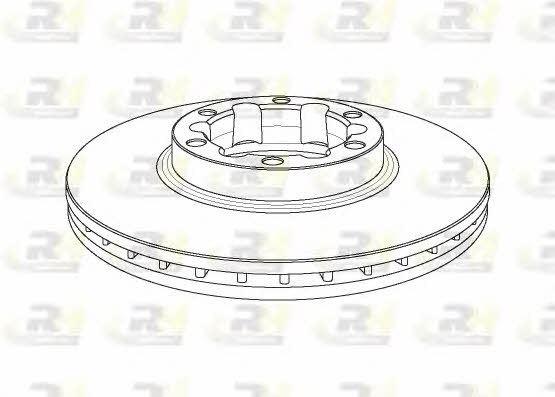 Road house NSX1150.20 Front brake disc ventilated NSX115020