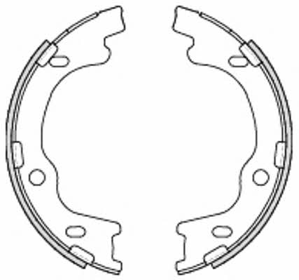 Road house 4699.00 Parking brake shoes 469900