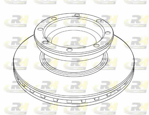 Road house NSX1219.20 Front brake disc ventilated NSX121920