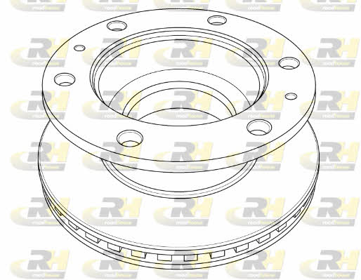 Road house NSX1197.20 Front brake disc ventilated NSX119720