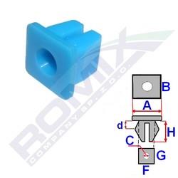 Romix 15012 Insert bushing for self-tapping screw 15012