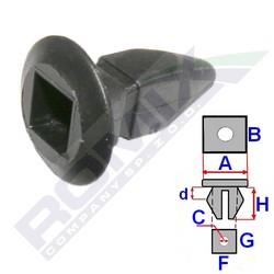 Romix 15507 Insert bushing for self-tapping screw 15507