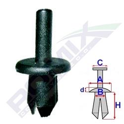 Clips Romix B25678