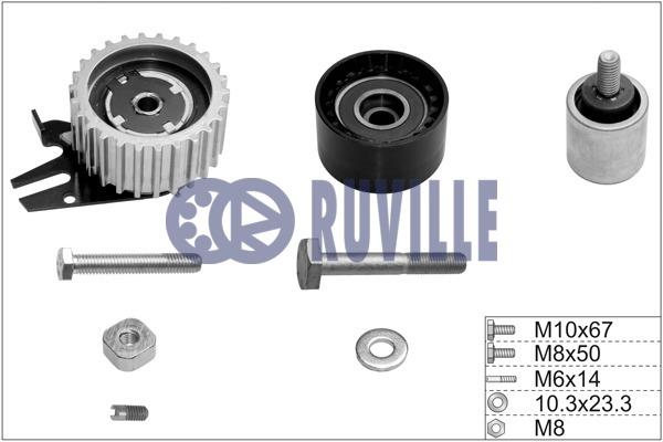 Ruville 5603652 Timing Belt Pulleys (Timing Belt), kit 5603652
