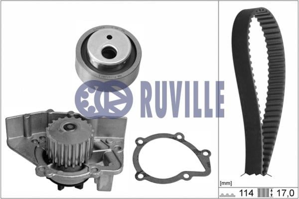 Ruville 56620701 TIMING BELT KIT WITH WATER PUMP 56620701