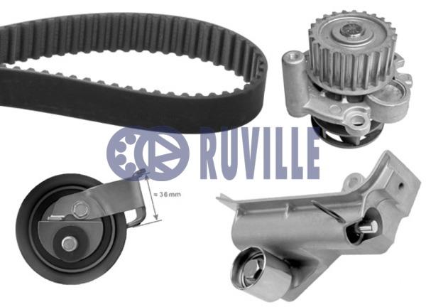 Ruville 55442711 TIMING BELT KIT WITH WATER PUMP 55442711