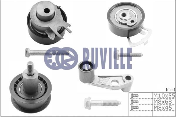 Ruville 5545650 Timing Belt Pulleys (Timing Belt), kit 5545650