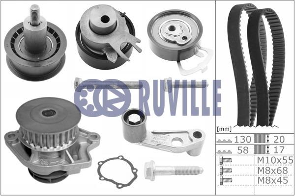  55456701 TIMING BELT KIT WITH WATER PUMP 55456701
