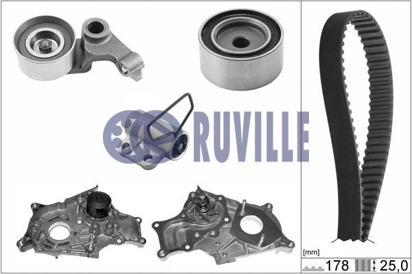 Ruville 56951712 TIMING BELT KIT WITH WATER PUMP 56951712