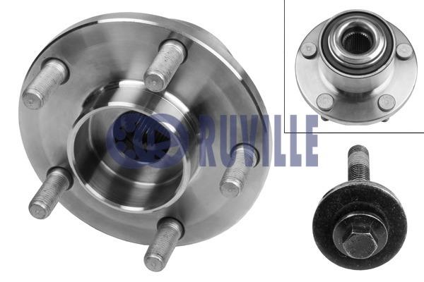 Ruville 5289 Wheel hub with front bearing 5289