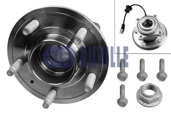 Ruville 5359 Wheel hub with rear bearing 5359