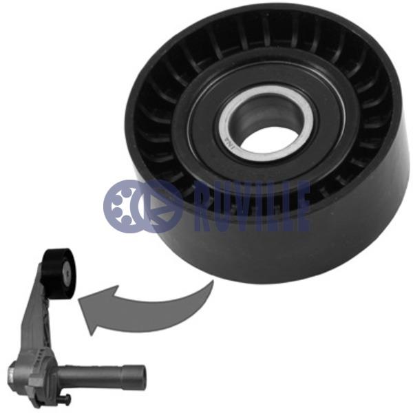 Ruville 57605 V-ribbed belt tensioner (drive) roller 57605
