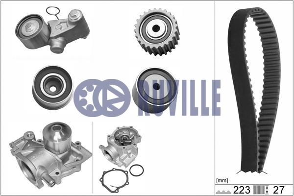Ruville 58107711 TIMING BELT KIT WITH WATER PUMP 58107711