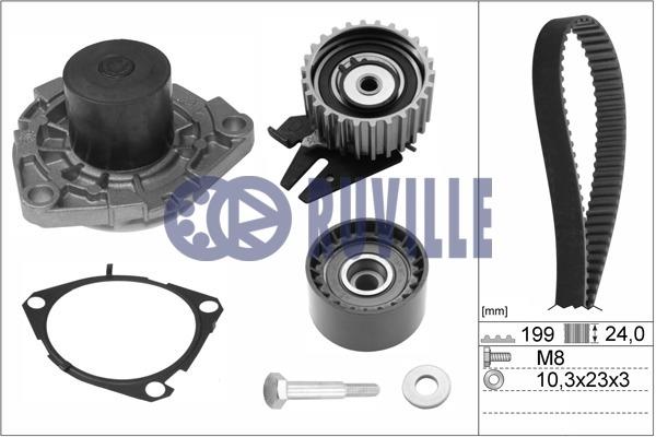  55898711 TIMING BELT KIT WITH WATER PUMP 55898711