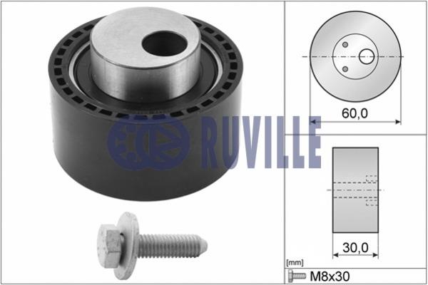 Ruville 55921 Tensioner pulley, timing belt 55921