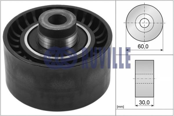 Ruville 55964 Tensioner pulley, timing belt 55964