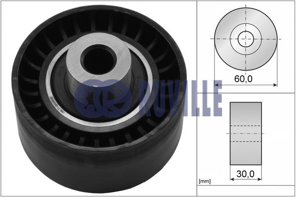 Ruville 55969 Tensioner pulley, timing belt 55969