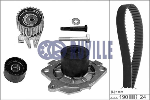 Ruville 56036751 TIMING BELT KIT WITH WATER PUMP 56036751