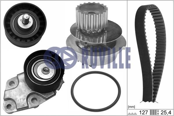 Ruville 59002701 TIMING BELT KIT WITH WATER PUMP 59002701