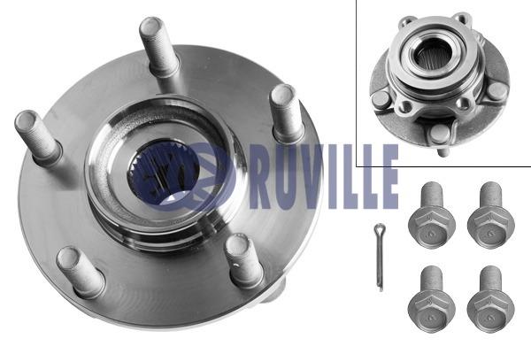 Ruville 6877 Wheel hub with front bearing 6877