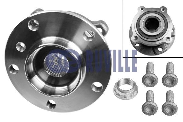 Ruville 6254 Wheel hub with front bearing 6254