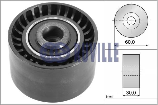 Ruville 56642 Tensioner pulley, timing belt 56642