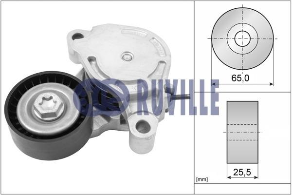Ruville 56714 Tensioner pulley, timing belt 56714