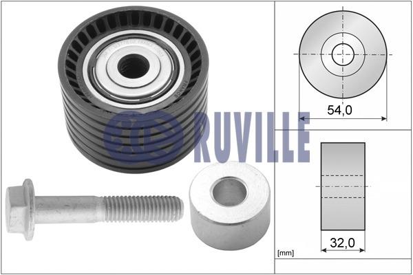 Ruville 55633 Tensioner pulley, timing belt 55633