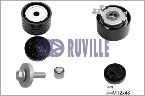 Ruville 5556651 Timing Belt Pulleys (Timing Belt), kit 5556651
