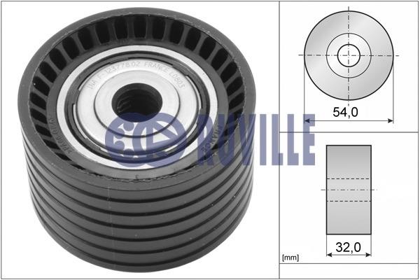 Ruville 55640 Tensioner pulley, timing belt 55640