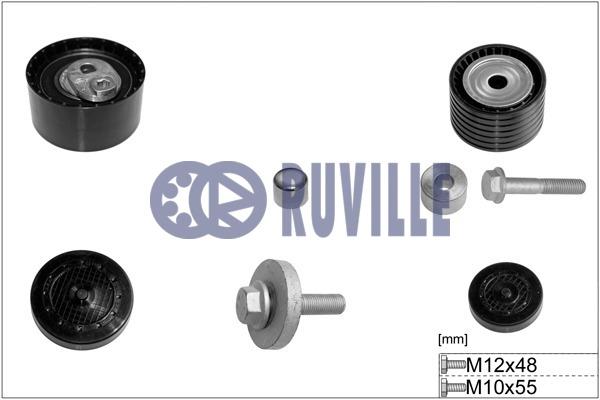 Ruville 5555556 Timing Belt Pulleys (Timing Belt), kit 5555556